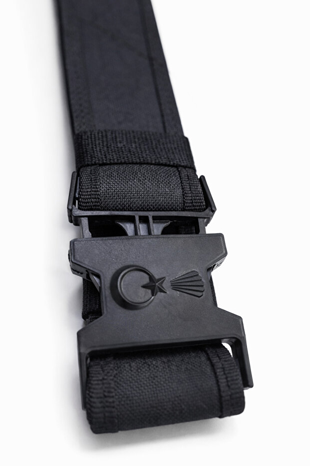 Black Military Palaska Belt – Durable Tactical Outdoor Palaska