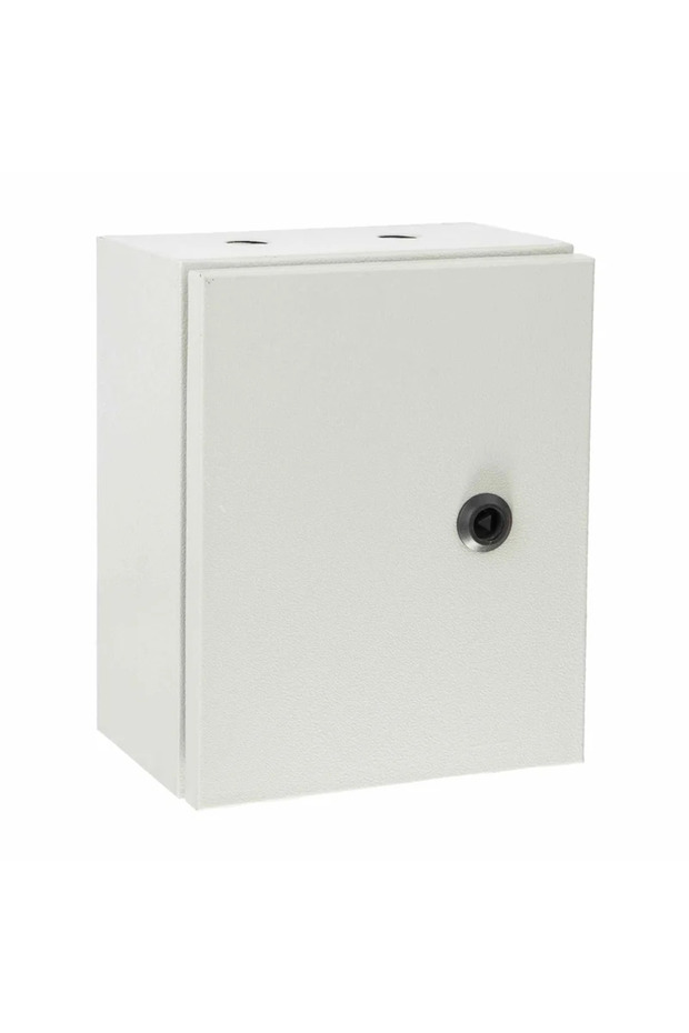 Metal construction site box, surface mounting, 6 modules, IP54