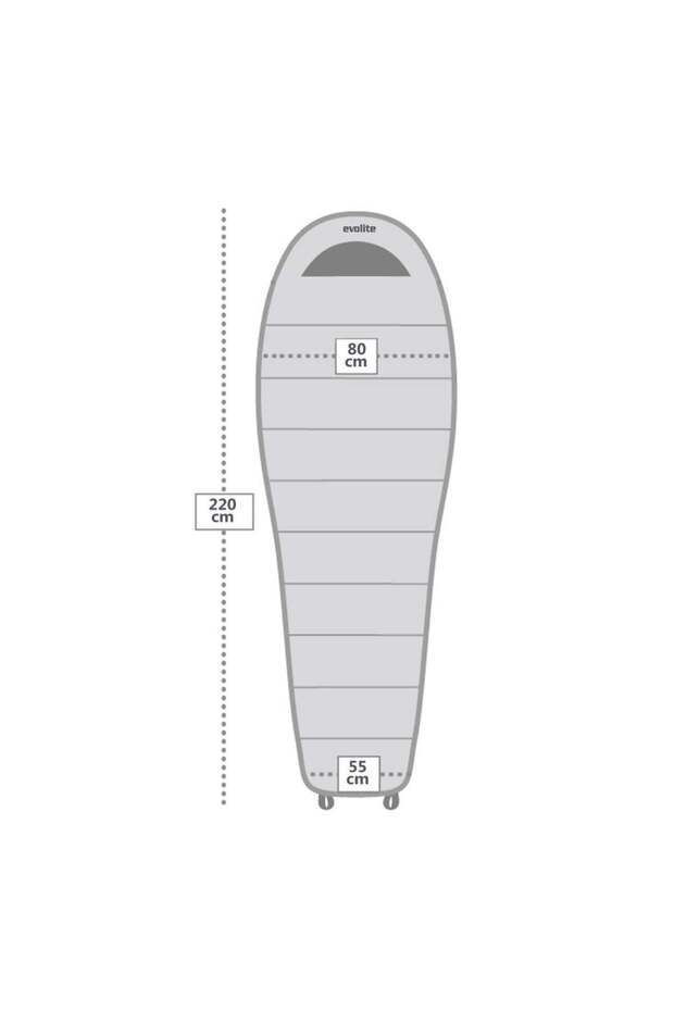 Dreamer Ultralight -32 ° C Sleeping Bag - Orange