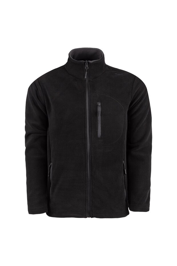 River Fleece Coat - Black