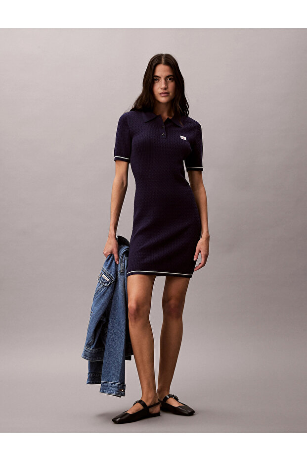 Microcable Mini Women's Purple Dress Lv047F323G-9Ei