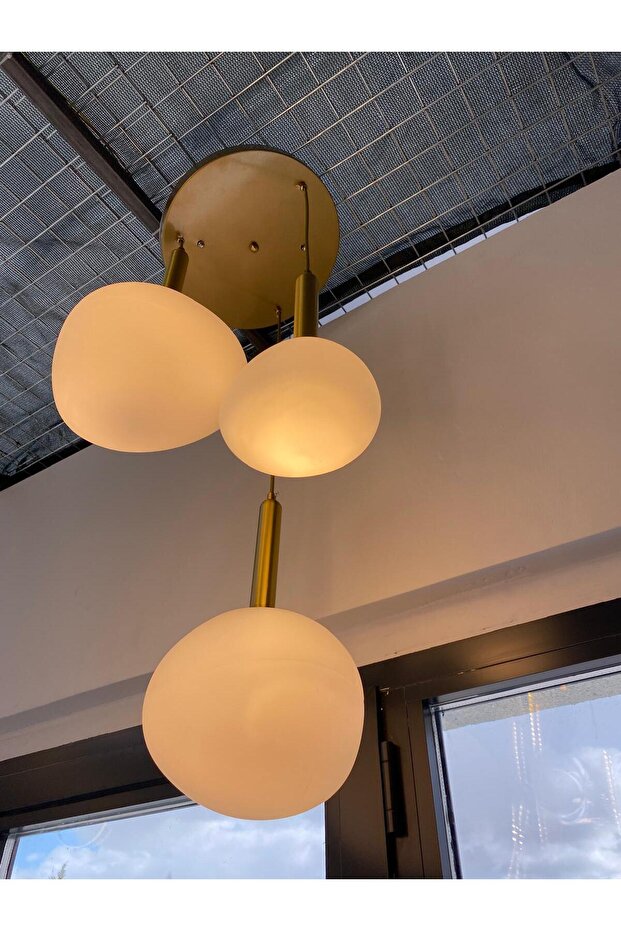 EGG CAM 3'LÜ ESKİTME AVİZE - 6