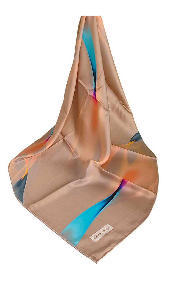 Silk K Crepe Satin Scarf 2026 Summer Season 9149230-332