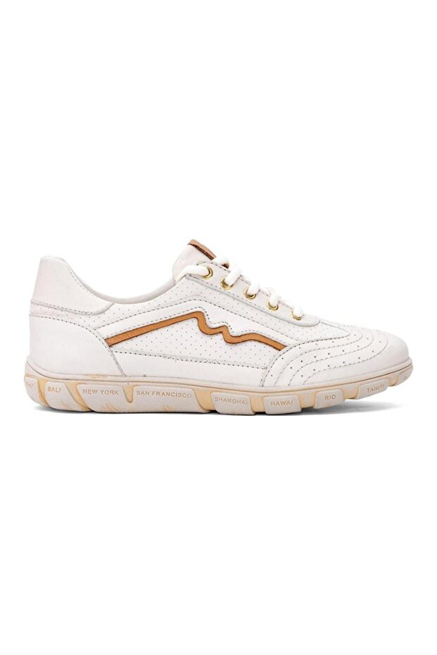 D25Ya-3225 Women's Leather Casual Shoes