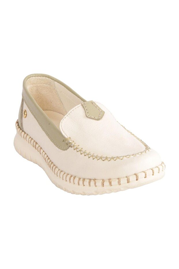 D25Ya-3265 Women's Leather Casual Shoes