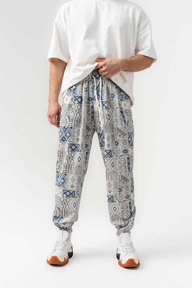 Sahara Shalwar with Elastic Waist and Cuffs