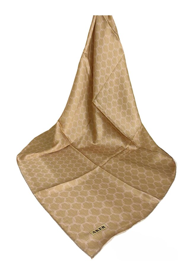 Silk K Crepe Satin Scarf 2026 Summer Season 9117701-363