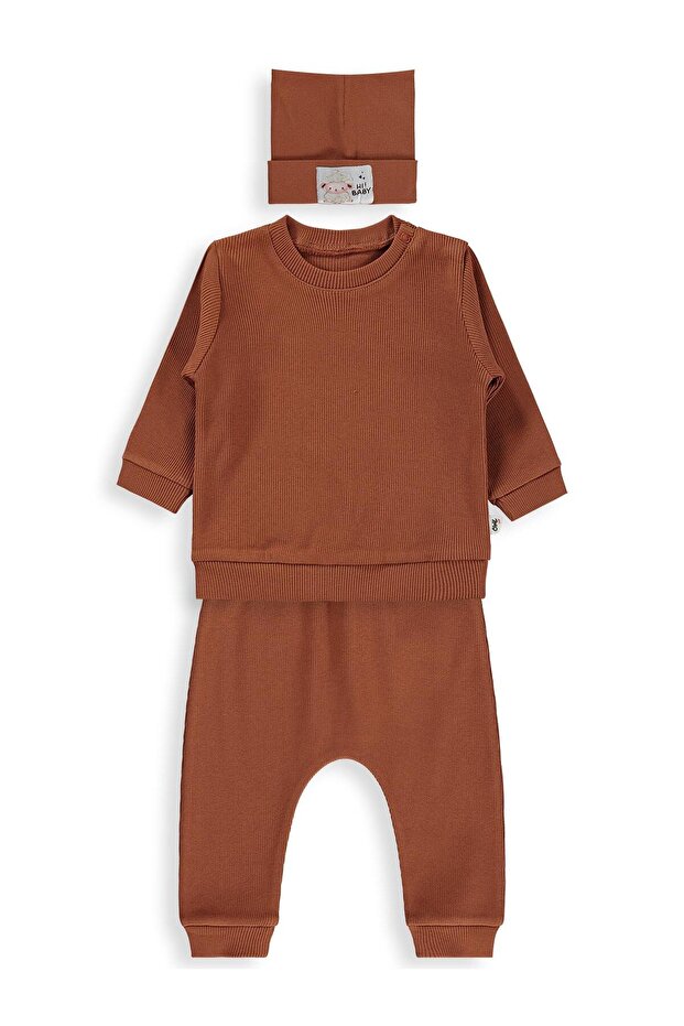Bereli 3-Piece Set for 6-18 Months - Orange