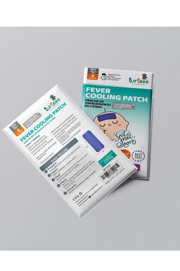 Baby Fever Indicator and Cooling Patch