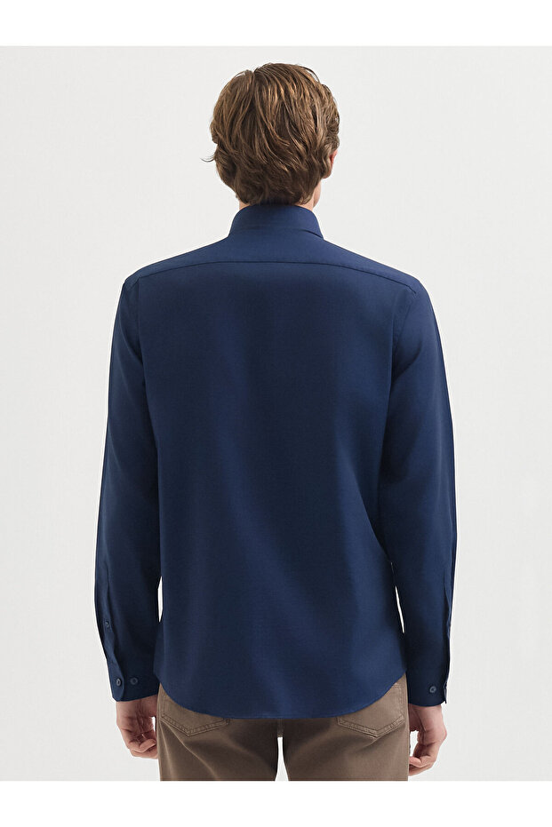 Lacivert Gömlek - 3