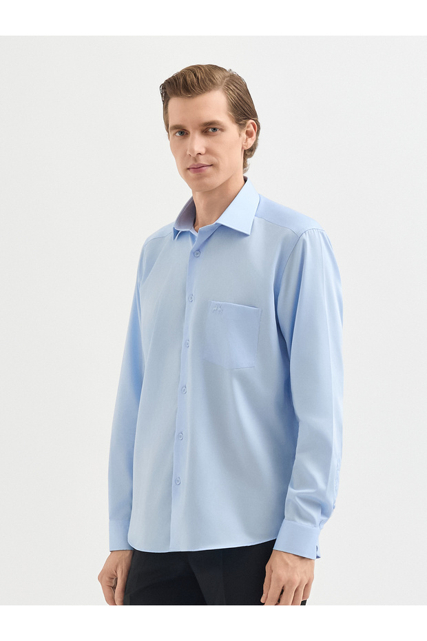 Açık Mavi Gömlek - 3