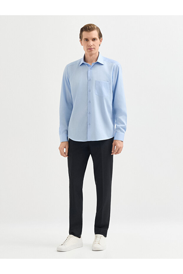 Açık Mavi Gömlek - 1