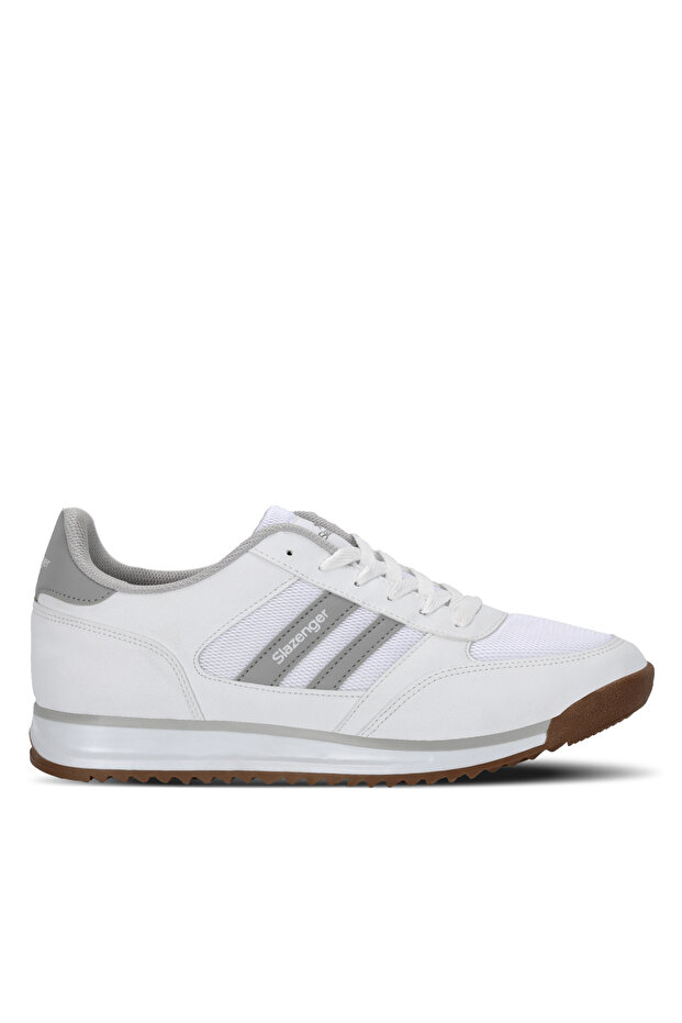 Orvion Men's White / Gray Casual Sports Shoes