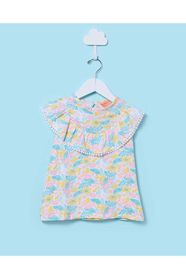 Infant Girls Multicolour Printed Dress