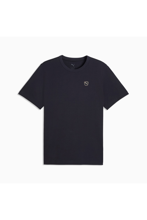 Ess Elevated Men's Navy Blue Casual Style T-Shirt 69570316
