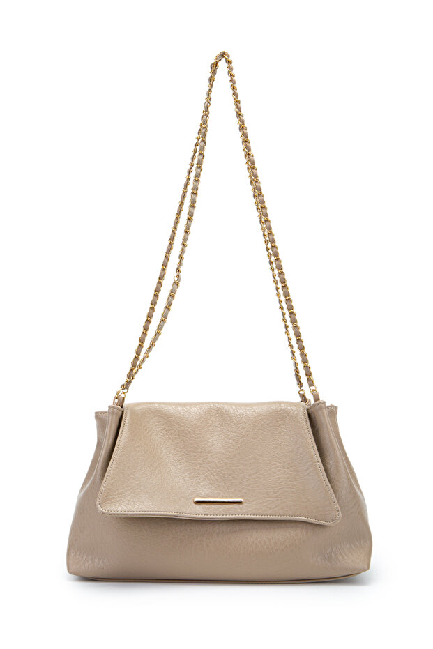 Elegant Design Sarrah Women's Shoulder Bag with Cover Bag Beige