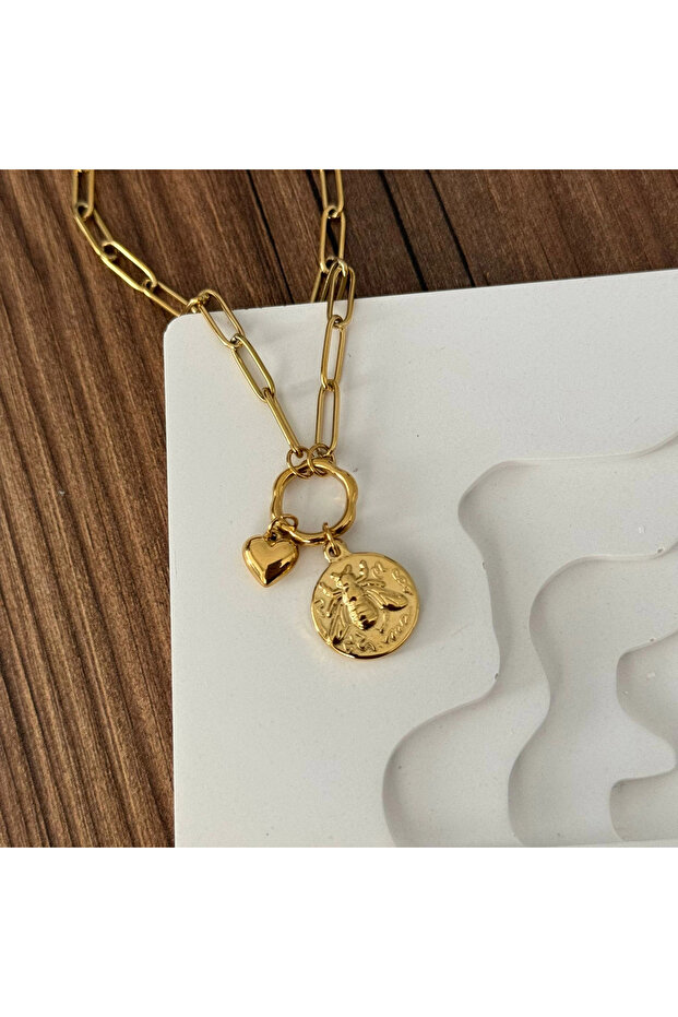 Bee Charm Necklace
