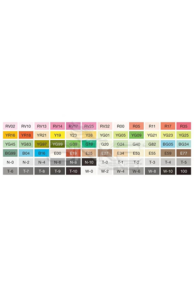 Sketch Marker 72li Set C - 2