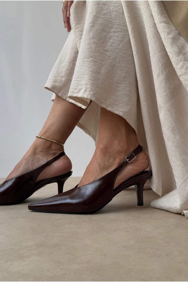 Women's High Heels Aci Kahve
