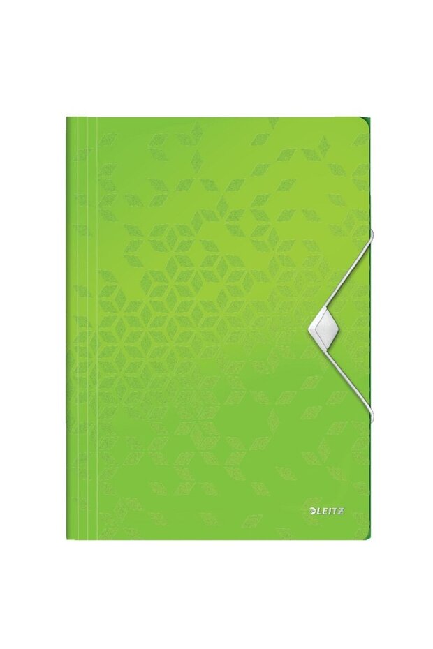 Mapa cu elastic WOW, PP, A4, 150 coli, verde