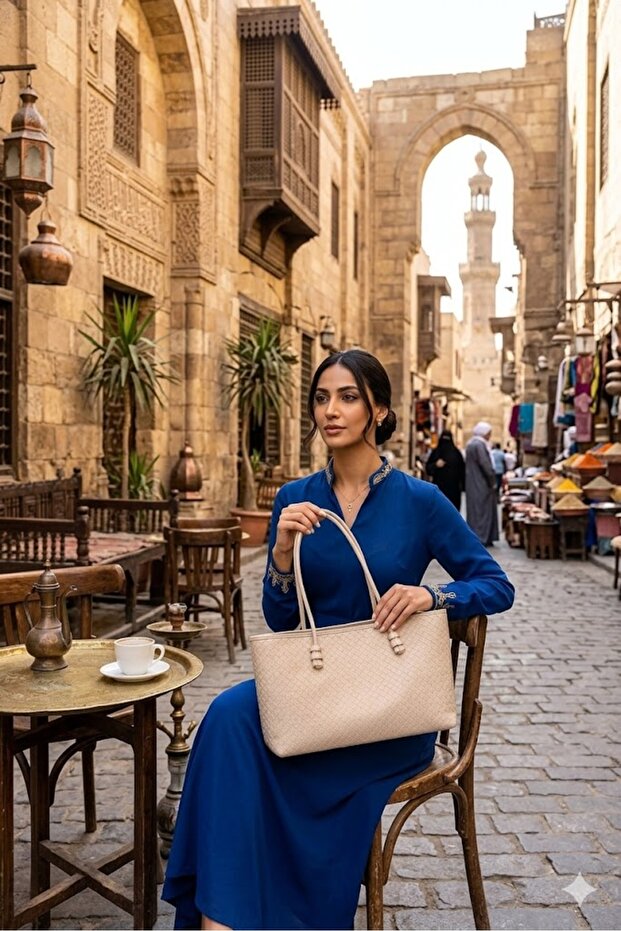 حقيبة يد نسائية مستطيلة الشكل كبيرة الحجم حقيبة كتف