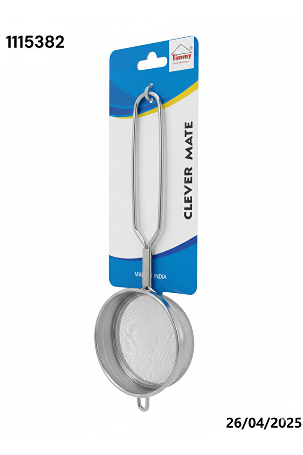 Regular Tea Stainer Size 1 Fine Stainless Steel Mesh Strainer for Tea Coffee Small Cup
