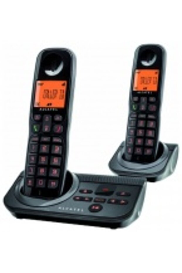 Sigma 110 Voice DUO Cordless Phone, DECT, Answering Machine, 2 Handsets, Speakerphone, Black