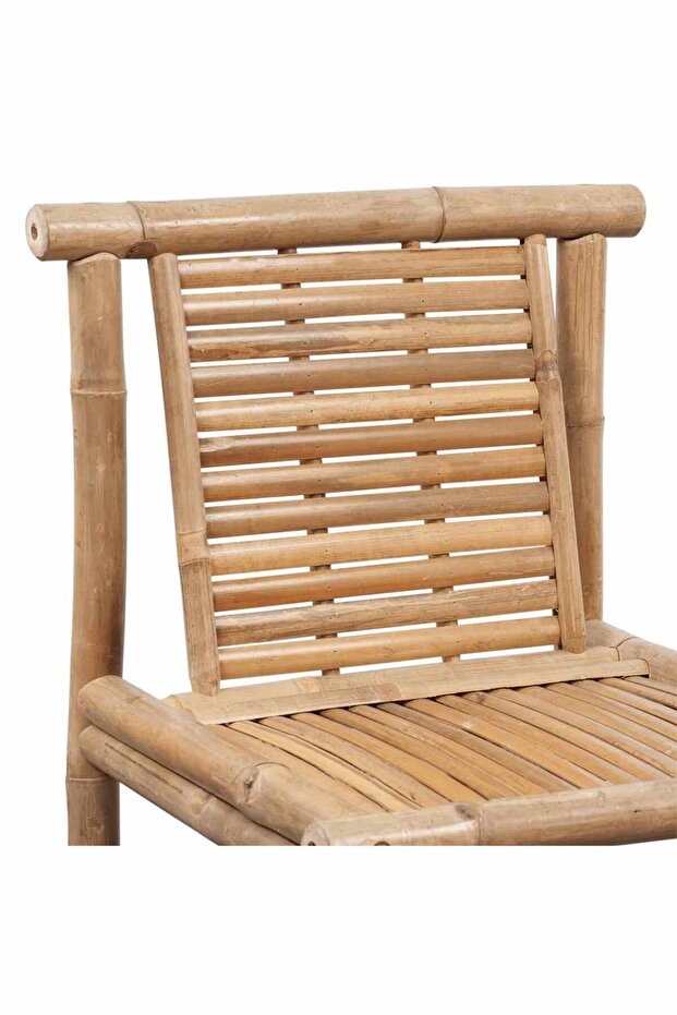 Bar Stools 2 pcs Bamboo - 7