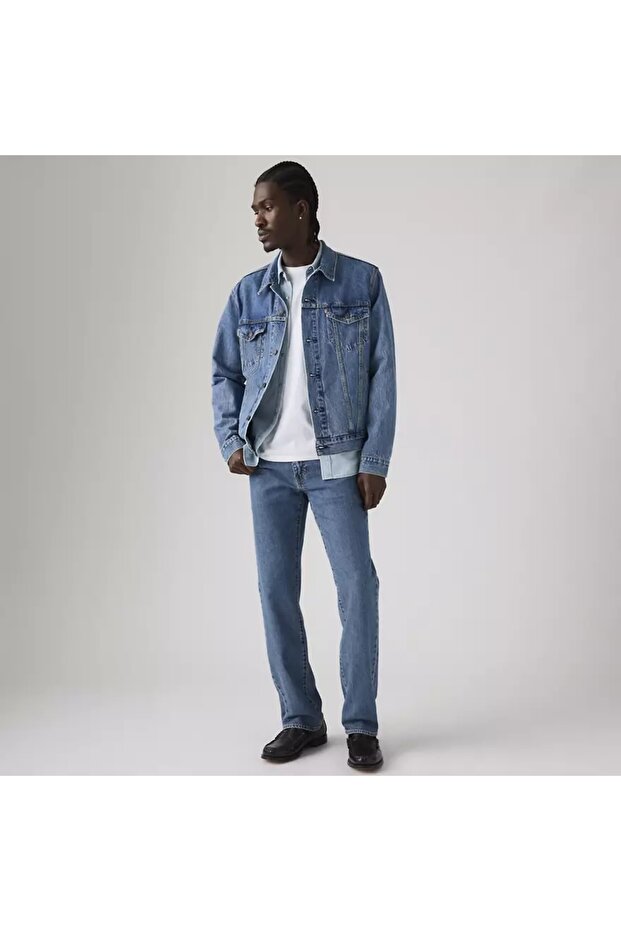 Levi's 514 Straight Men's Jean Pants 00514-2026 Med Indigo - Worn in