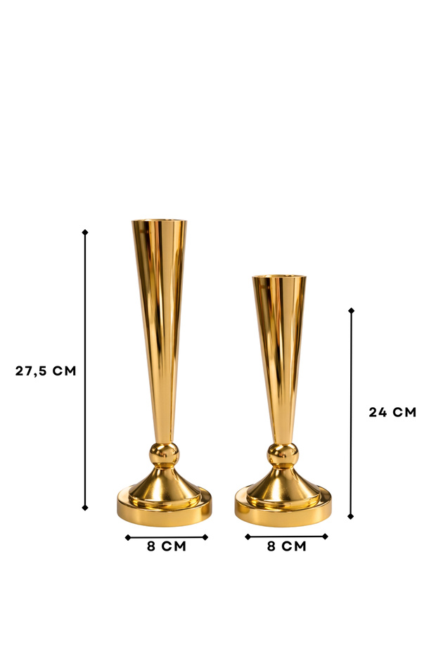 Ester Şamdan Mumluk 2'li Set - 3