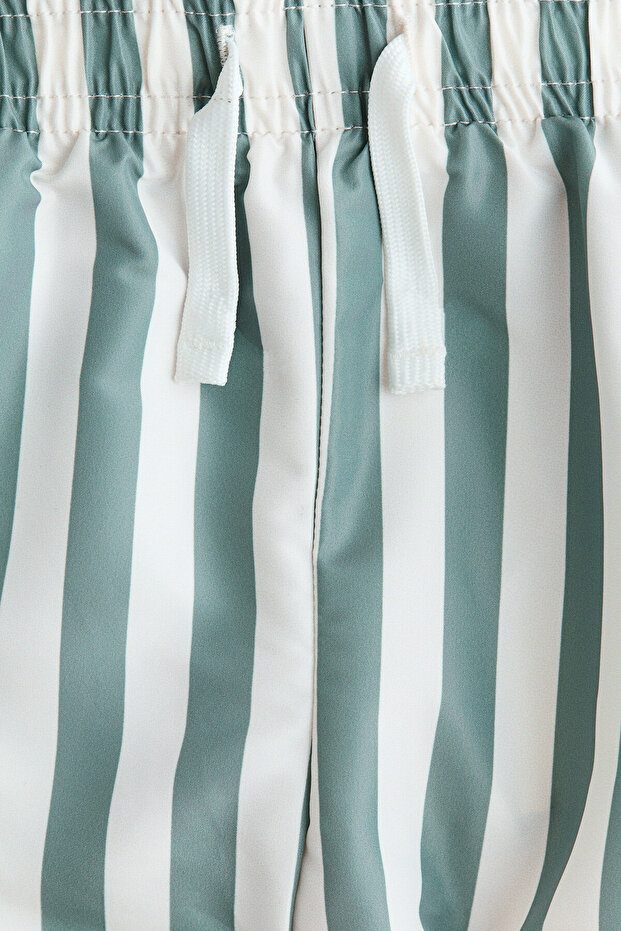 Desenli Şort Mayo - 2