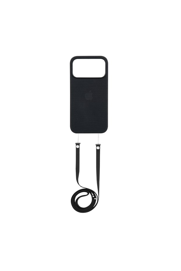 Magsafe Tech Woven Black Strap Phone Case Dk425 iPhone 17 Promax