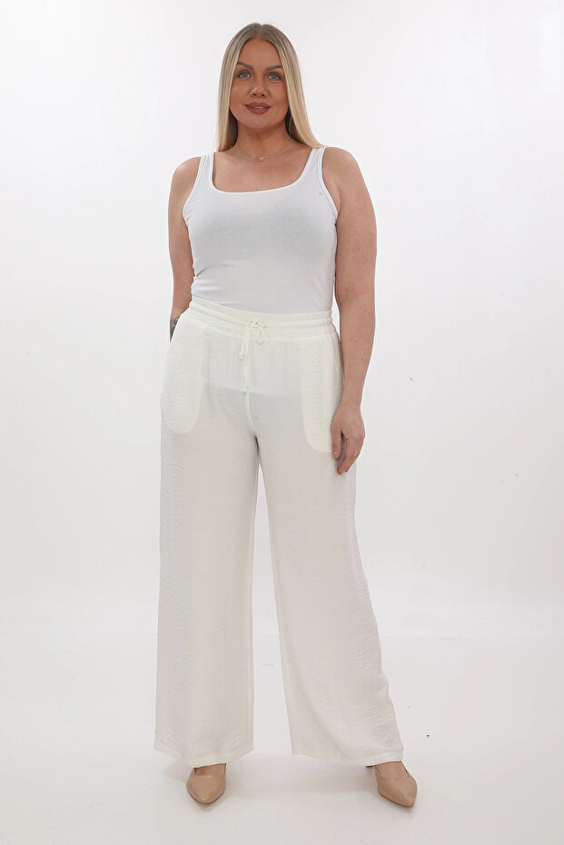 Women's Comfortable Cut Pants with Elastic Waist – Casual, Stylish and Comfortable