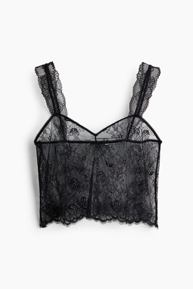 Kısa Dantel Üst - 3