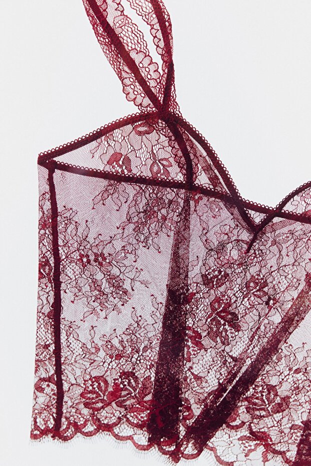 Kısa Dantel Üst - 1