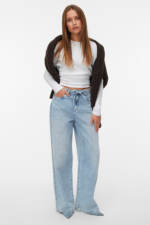 Vmwien Mr Wide Belt Jeans Si338 Noos