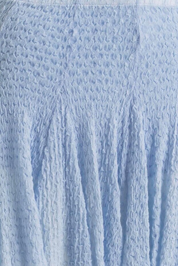 Volanlı Dantel Mini Şort Etek - 3