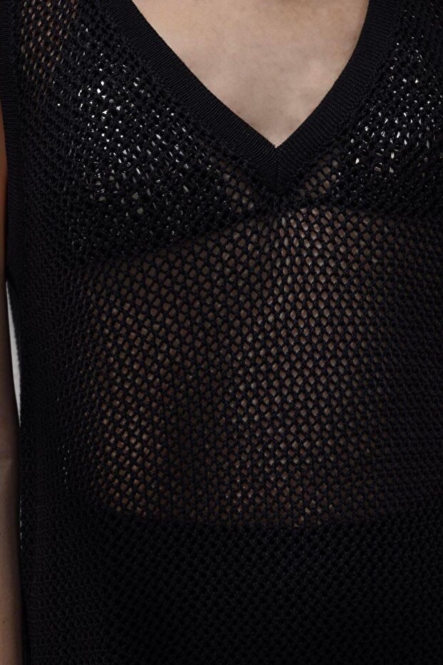 File Örgü Bluz - 7