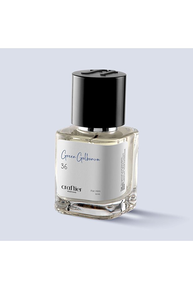 GREEN GALBANUM Eau De Parfum 50ml For Men, Long Lasting Perfume, Inspired By-SILVER MOUNTAIN WATER