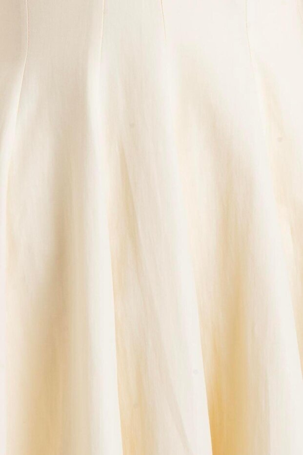 Askılı Poplin Mini Elbise - 3