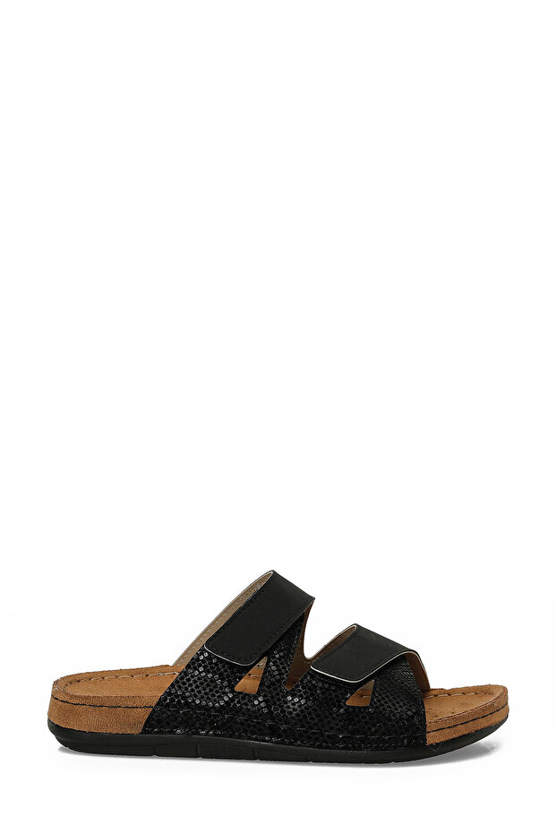 167194.Z6Fx Black Women's Flat Slipper
