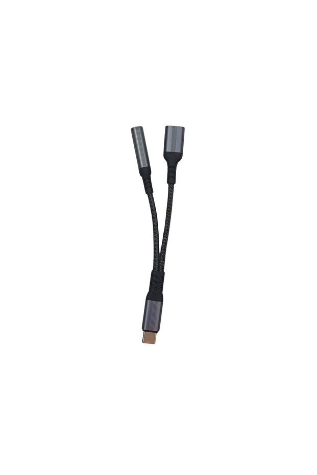 كابل صوت X238 من النوع C إلى 3.5 ملم والنوع C