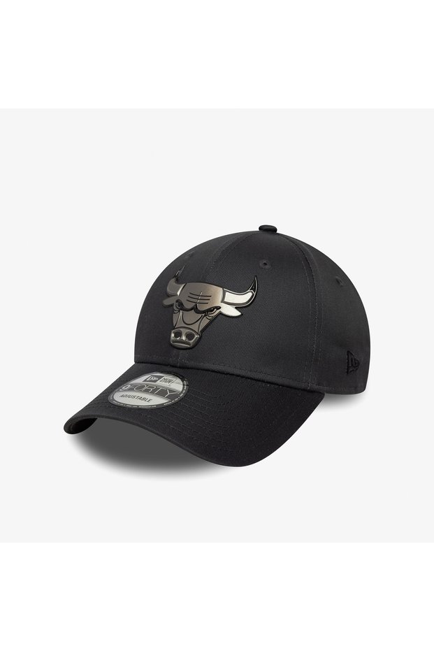 Metallic 9Forty Chicago Bulls Unisex Gray Hat
