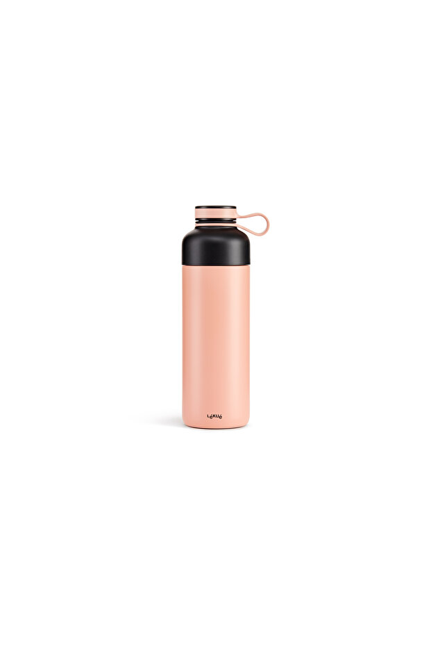 Lekue Pink Stainless Steel Thermos Bottle 500ml