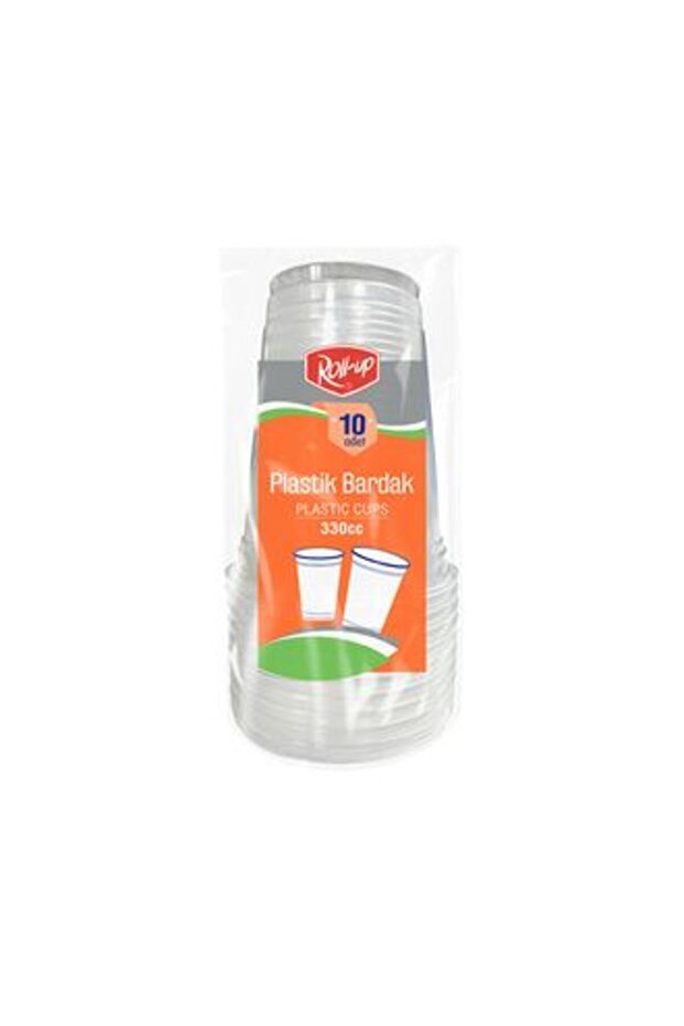 2 Plastic Cups 330 Cc 10-Pack - 1