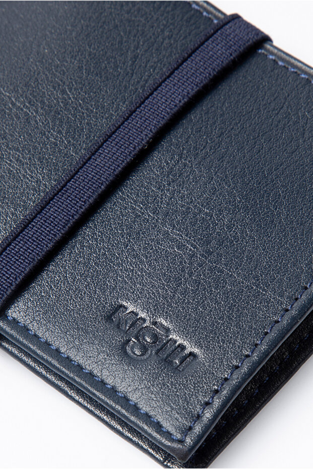 Lastikli Deri Cüzdan - 5