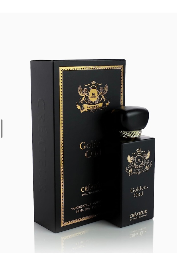 Golden oud perfume