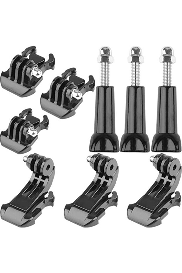 Buckle Mount and Anti Rust J Hook Mount Compatible with GoPro Hero