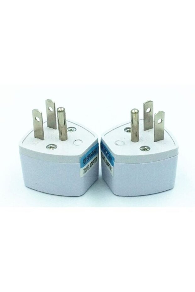 2pcs EU AU UK to USA Japan Canada Converter Travel Power Plug Adapter