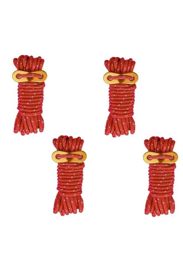 4 Pieces Reflective Nylon Tent Rope Para cord Parachute Cord